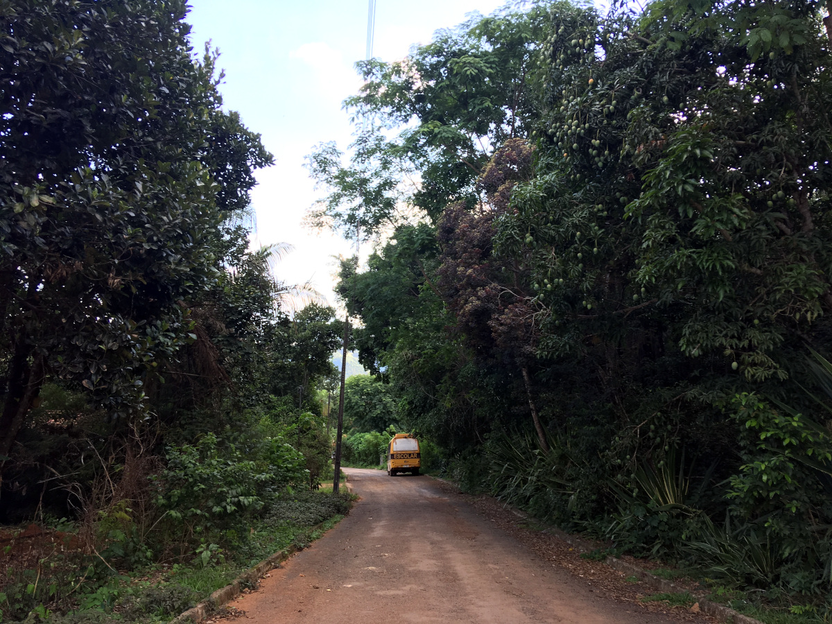 a center street in Moinho